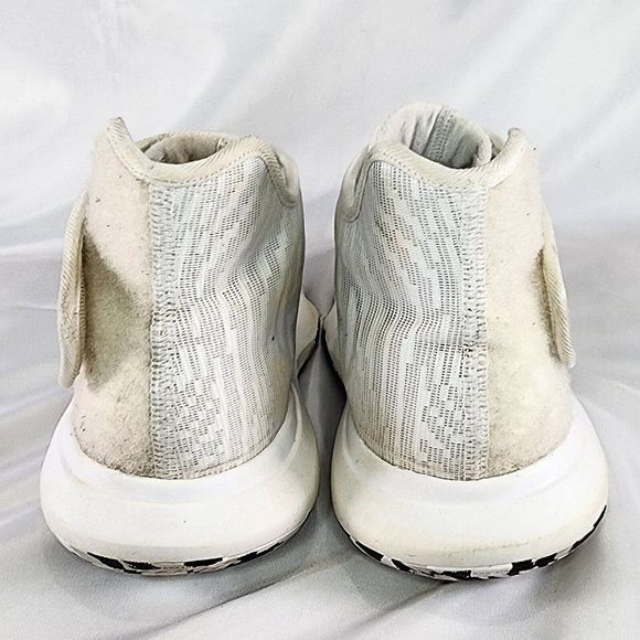 Adidas Harden B/E 3 Cloud White Shoes G26150 Quality Rare Comfort Men Size 5.5 - Picture 6 of 8